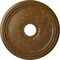 Ekena Millwork Diane Ceiling Medallion (Canopies up to 5 3/8"), 18"OD x 3 5/8"ID x 1 1/8"P, Smokey Topaz Crackle CM18DISTC - alternate 1